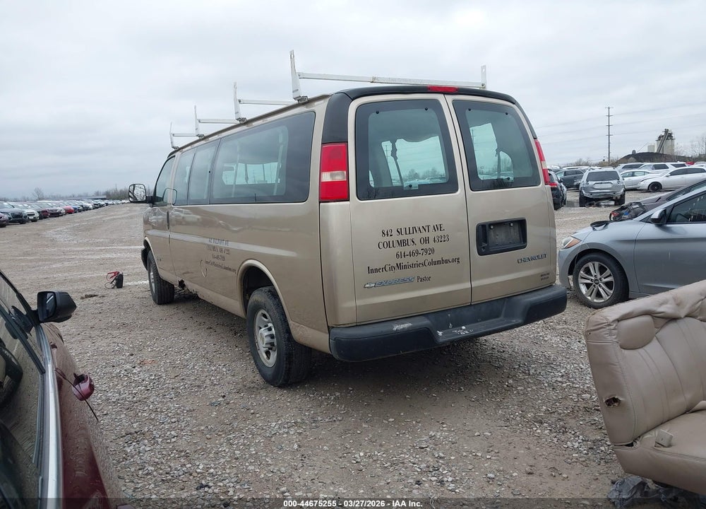 2005 CHEVROLET EXPRESS VIN: 1GAHG39UX51200223