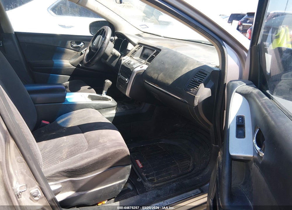 2010 NISSAN MURANO S VIN: JN8AZ1MUXAW015248