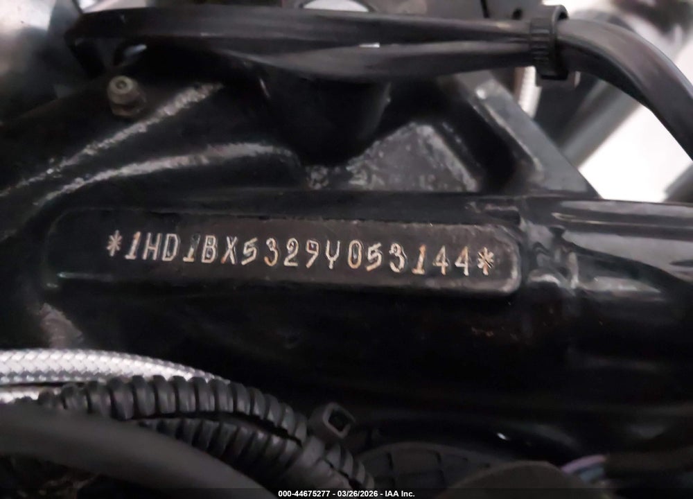 2009 HARLEY-DAVIDSON FLSTF VIN: 1HD1BX5329Y053144