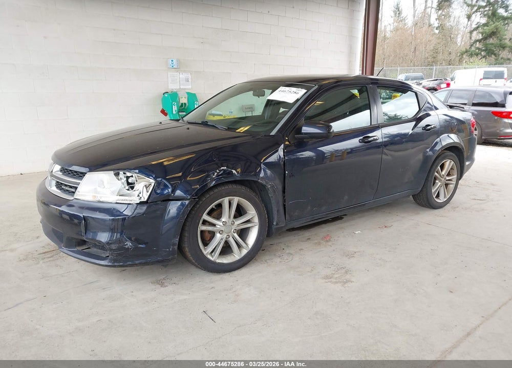 2012 DODGE AVENGER SXT PLUS VIN: 1C3CDZEG1CN165515