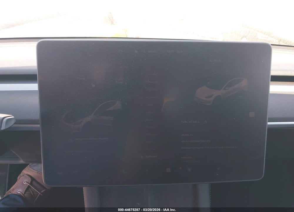 2023 TESLA MODEL 3 LONG RANGE DUAL MOTOR ALL-WHEEL DRIVE VIN: 5YJ3E1EB4PF603379