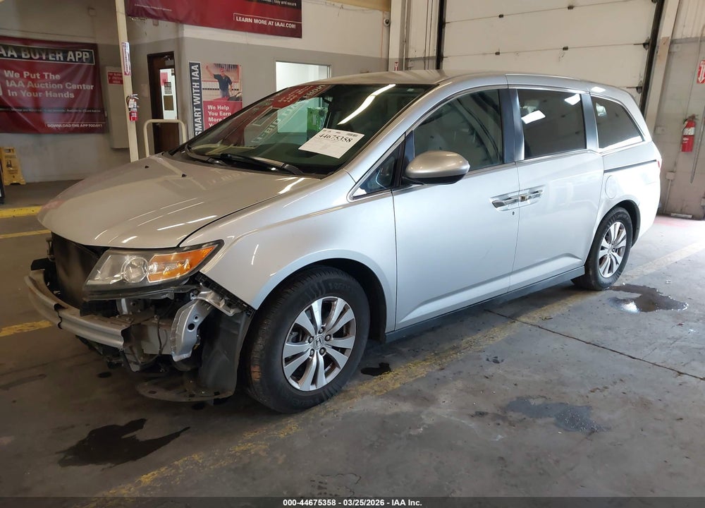 2014 HONDA ODYSSEY EX VIN: 5FNRL5H45EB062666