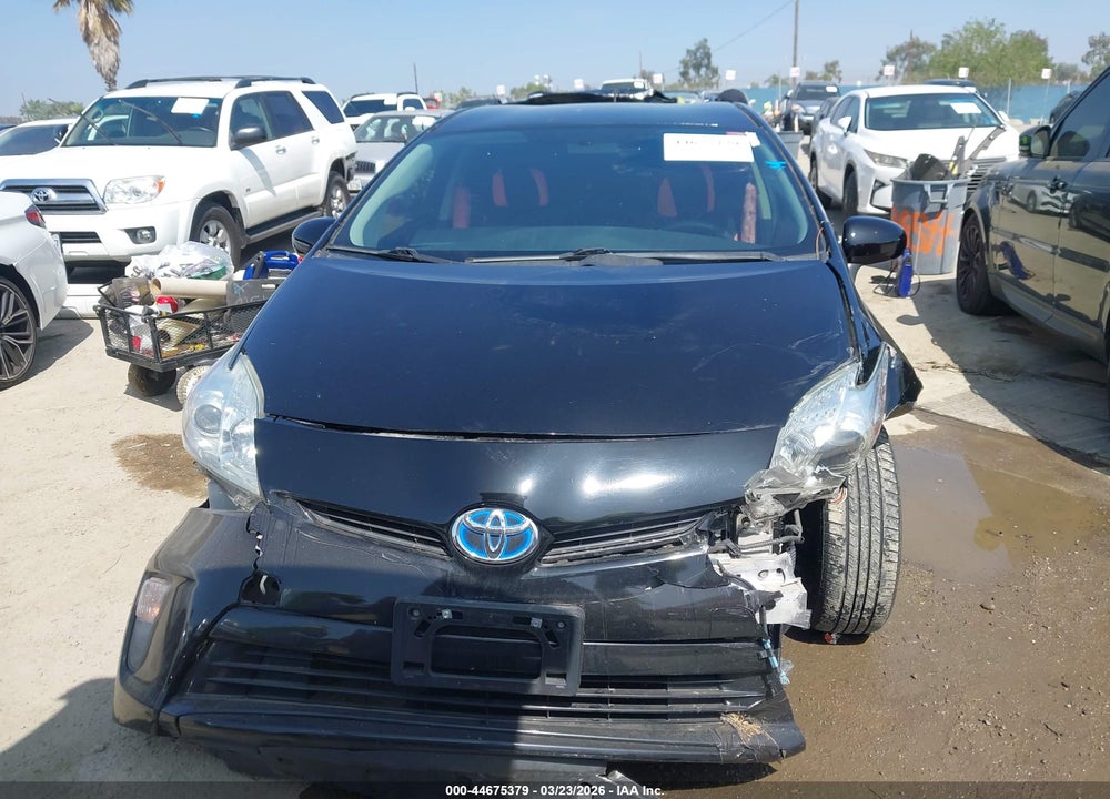 2012 TOYOTA PRIUS TWO VIN: JTDKN3DU2C1526198