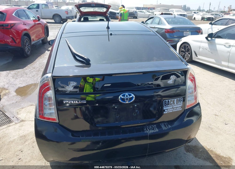 2012 TOYOTA PRIUS TWO VIN: JTDKN3DU2C1526198