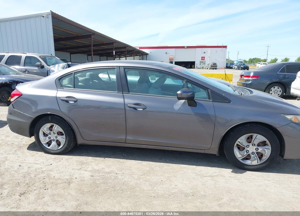 2014 HONDA CIVIC LX VIN: 19XFB2F50EE201978