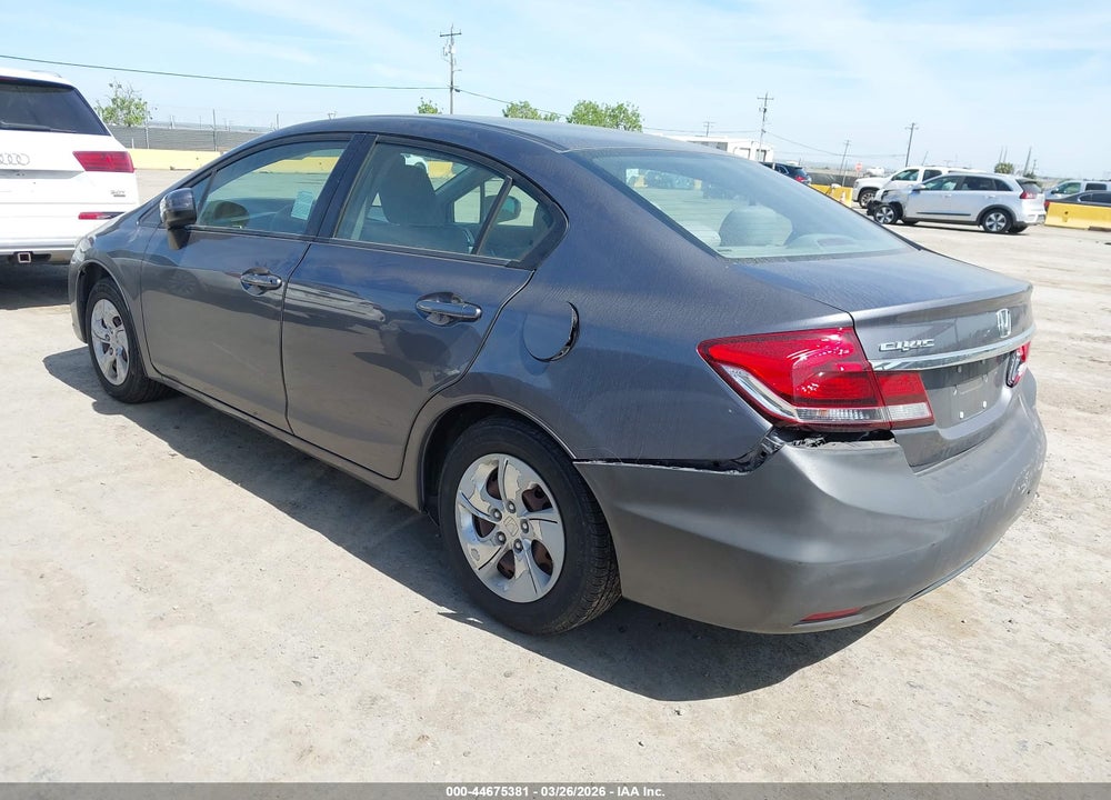 2014 HONDA CIVIC LX VIN: 19XFB2F50EE201978