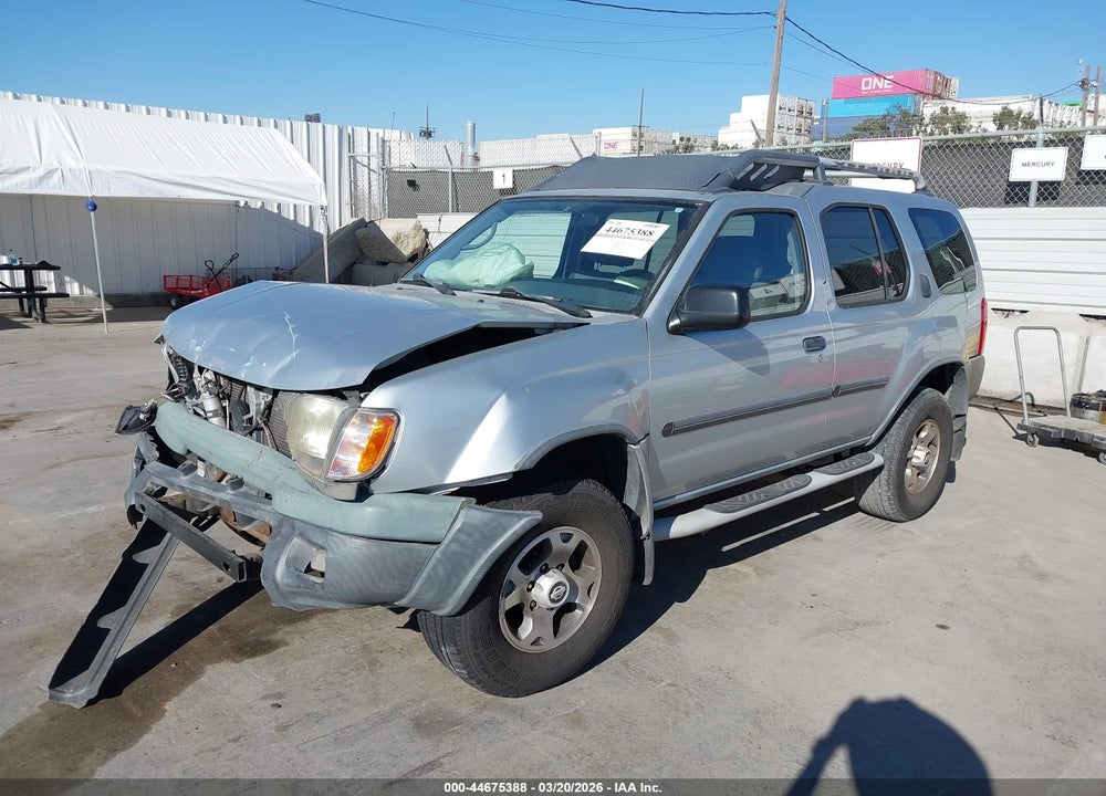 2001 NISSAN XTERRA XE-V6 VIN: 5N1ED28T91C587122