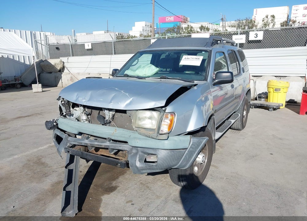 2001 NISSAN XTERRA XE-V6 VIN: 5N1ED28T91C587122