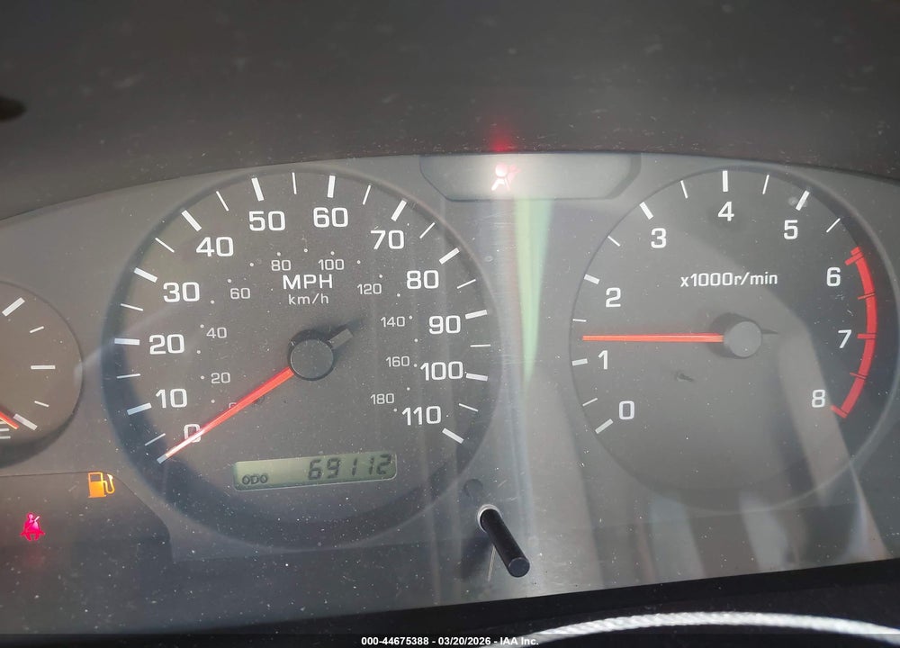 2001 NISSAN XTERRA XE-V6 VIN: 5N1ED28T91C587122