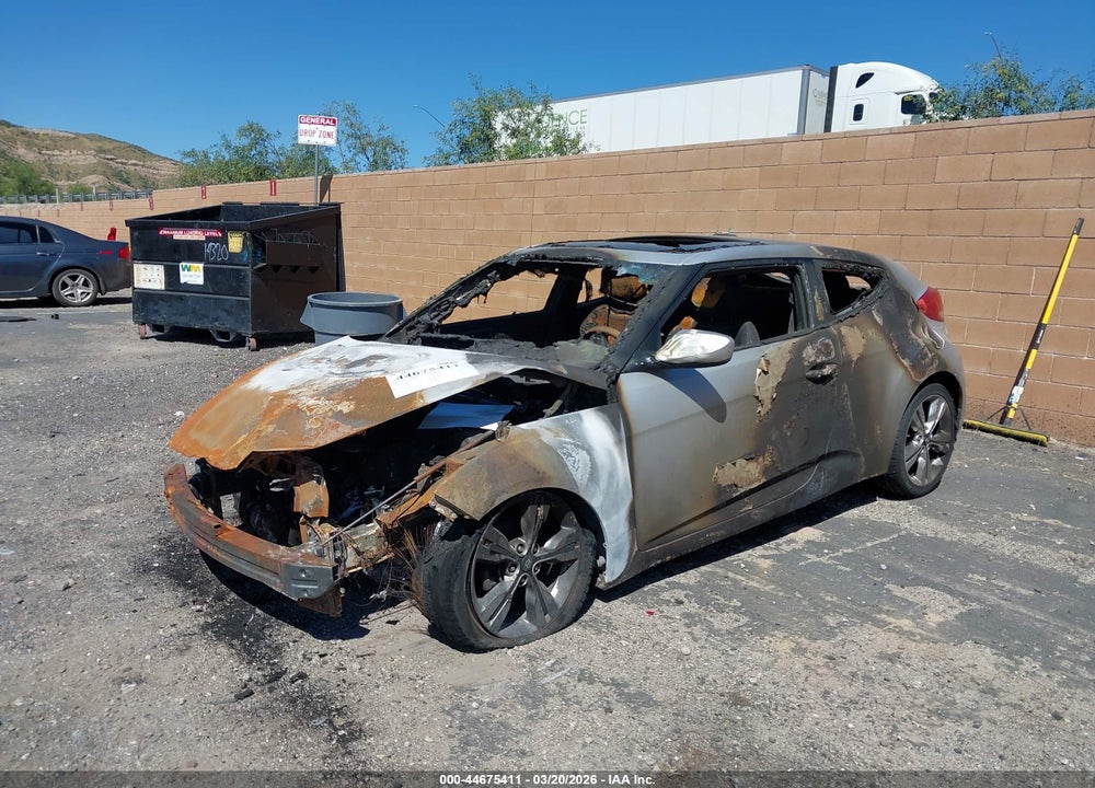 2016 HYUNDAI VELOSTER VIN: KMHTC6AD0GU292398