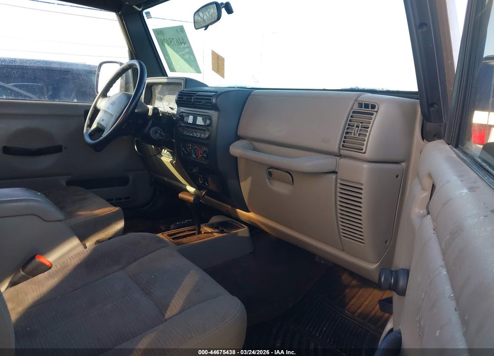 2004 JEEP WRANGLER X VIN: 1J4FA39S24P717181