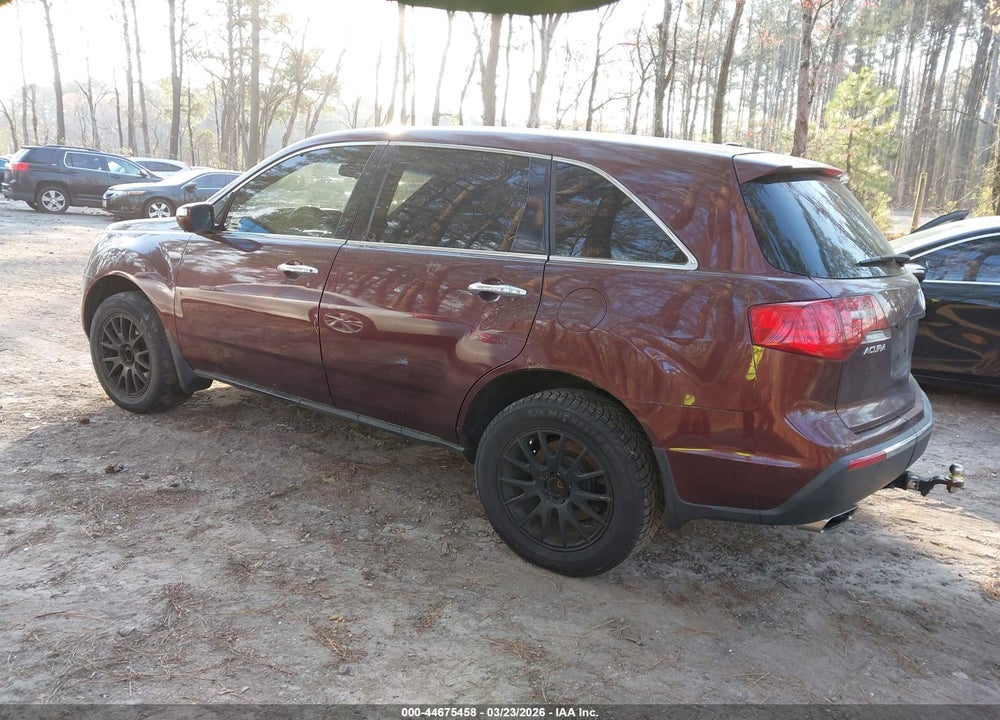2010 ACURA MDX TECHNOLOGY PACKAGE VIN: 2HNYD2H66AH519024