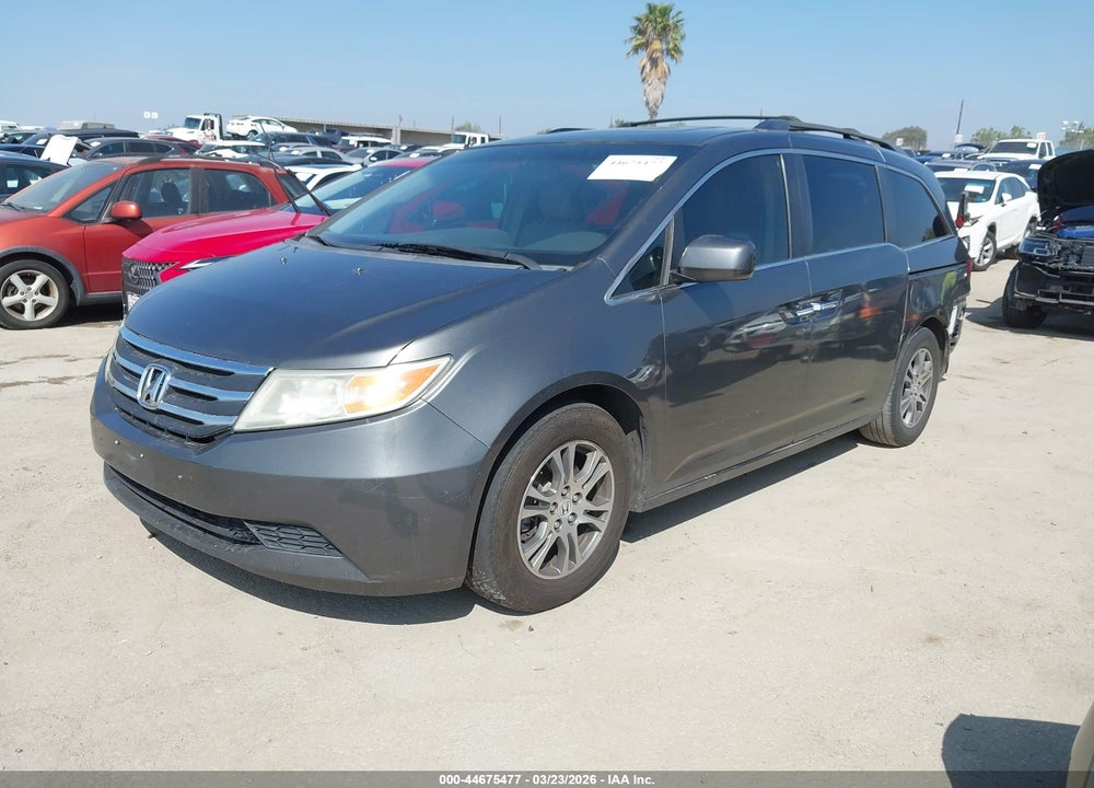 2013 HONDA ODYSSEY EX-L VIN: 5FNRL5H65DB066149