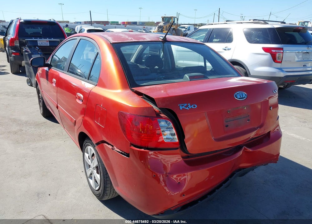 2011 KIA RIO LX VIN: KNADH4A36B6960513