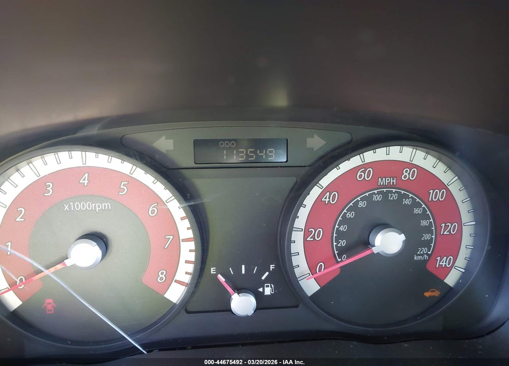 2011 KIA RIO LX VIN: KNADH4A36B6960513
