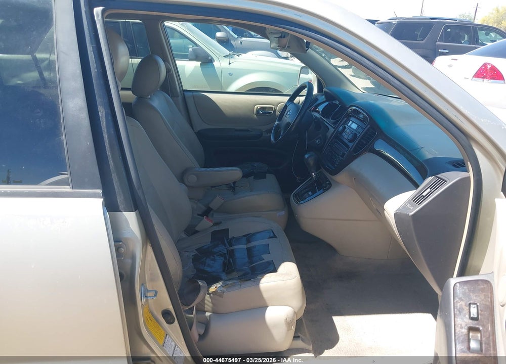 2001 TOYOTA HIGHLANDER V6 VIN: JTEHF21A910040949