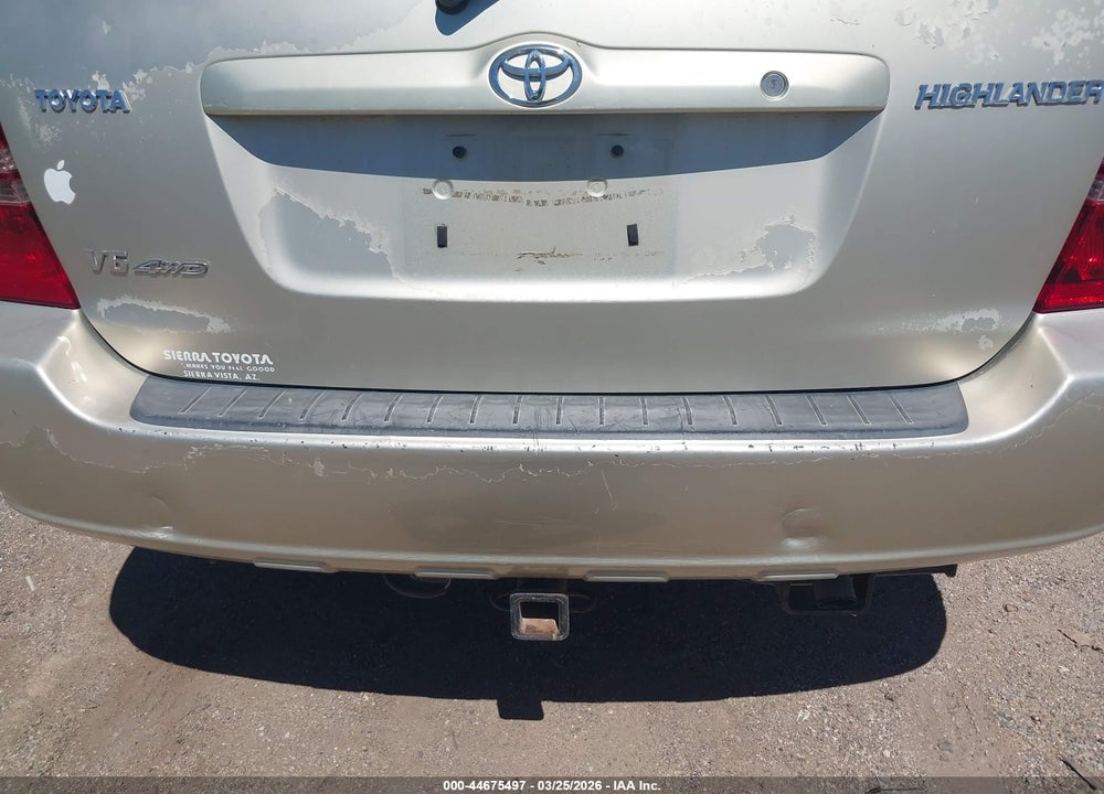 2001 TOYOTA HIGHLANDER V6 VIN: JTEHF21A910040949