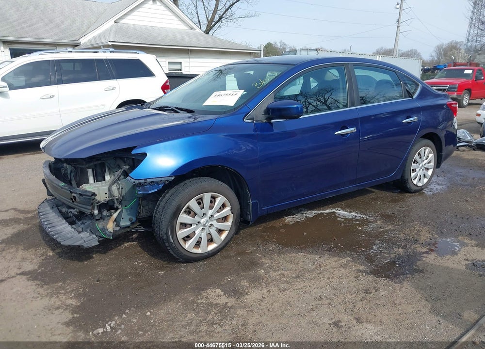 2016 NISSAN SENTRA SV VIN: 3N1AB7AP7GY270834
