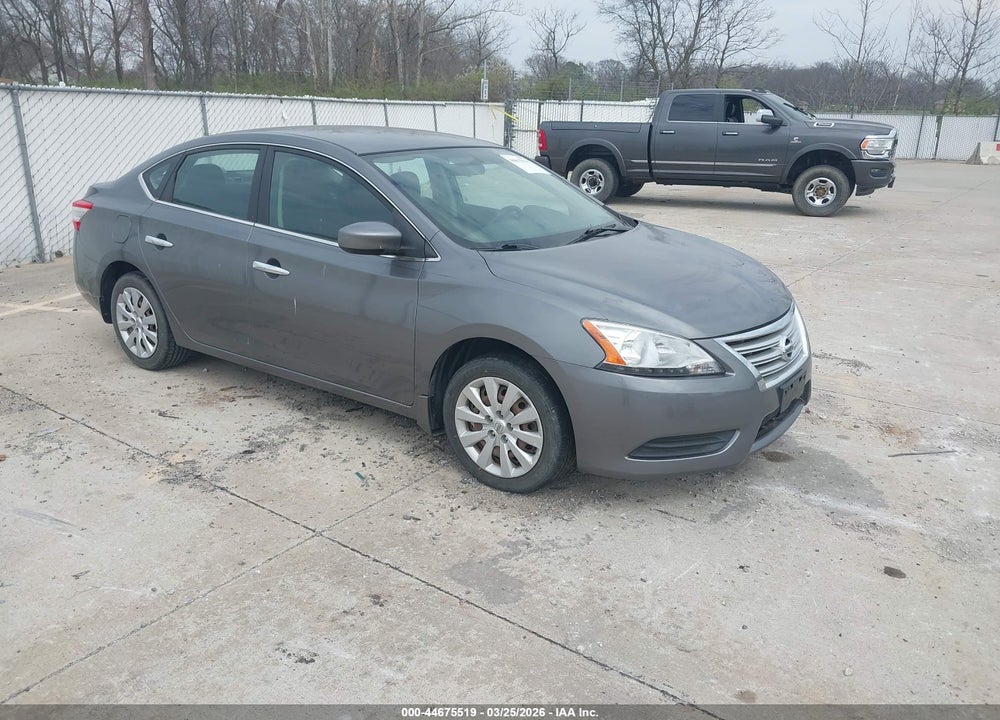 2015 NISSAN SENTRA S VIN: 3N1AB7AP0FY228410