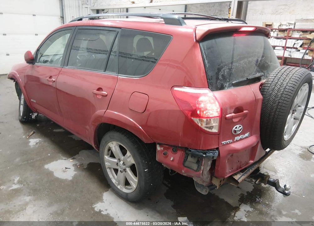 2008 TOYOTA RAV4 SPORT VIN: JTMBD32V286080028