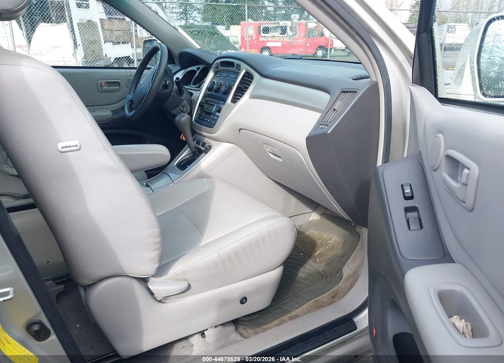 2006 TOYOTA HIGHLANDER HYBRID V6 VIN: JTEEW21A360019993