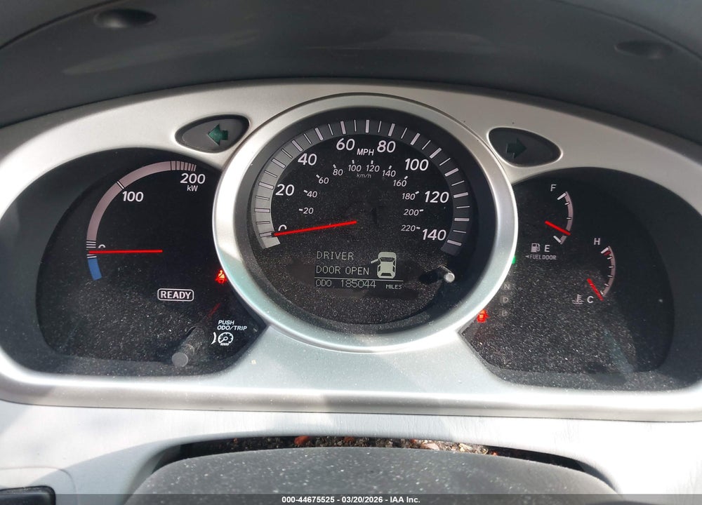 2006 TOYOTA HIGHLANDER HYBRID V6 VIN: JTEEW21A360019993