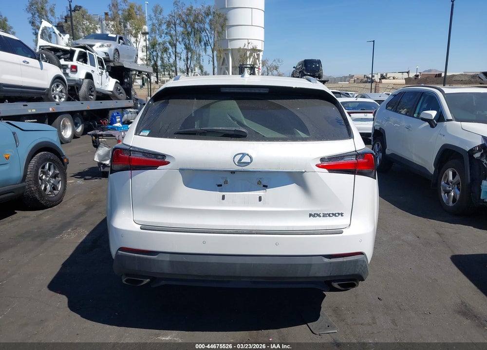 2017 LEXUS NX NX TURBO VIN: JTJYARBZ4H2059646