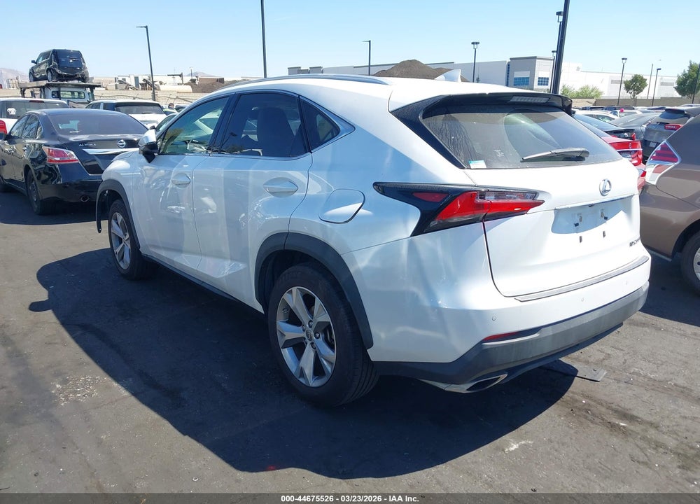 2017 LEXUS NX NX TURBO VIN: JTJYARBZ4H2059646