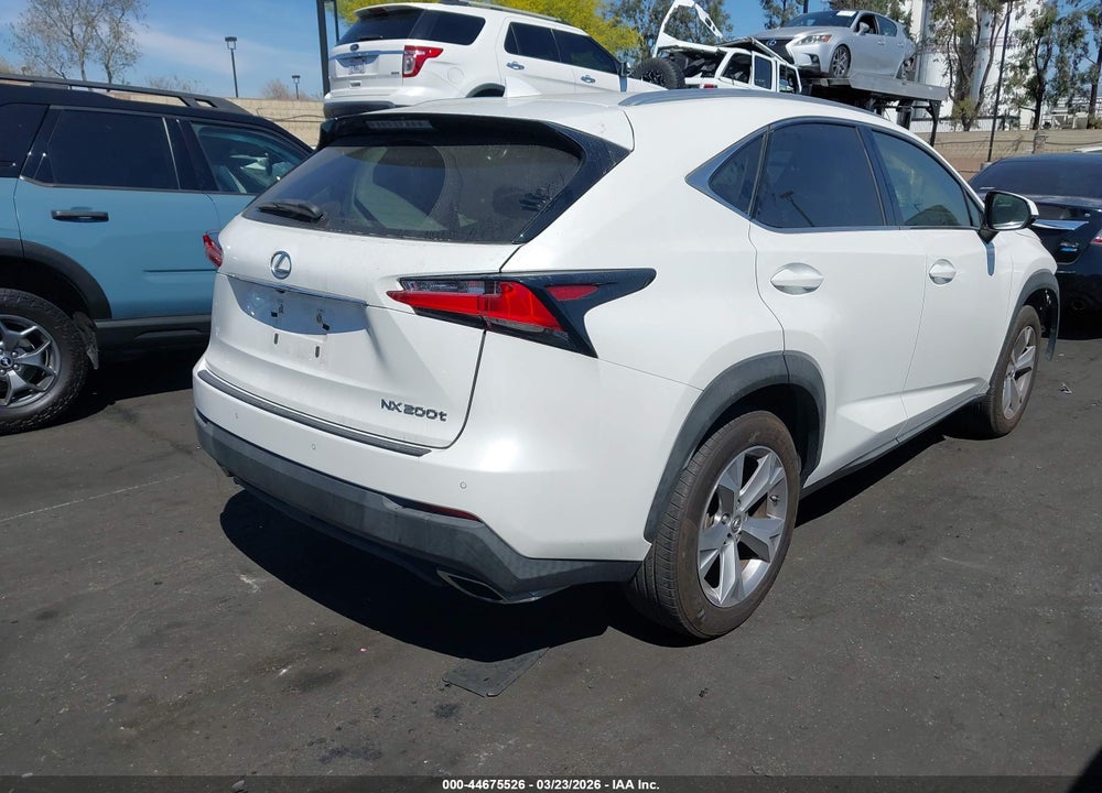 2017 LEXUS NX NX TURBO VIN: JTJYARBZ4H2059646