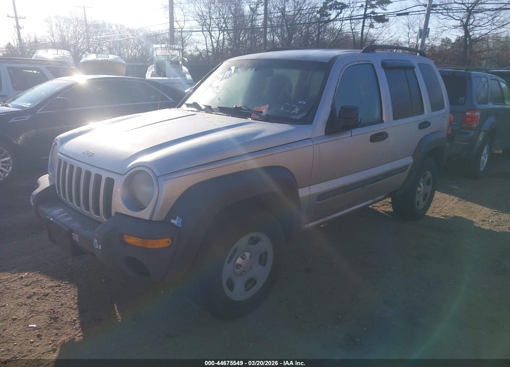 2003 JEEP LIBERTY SPORT VIN: 1J4GL48K63W645945