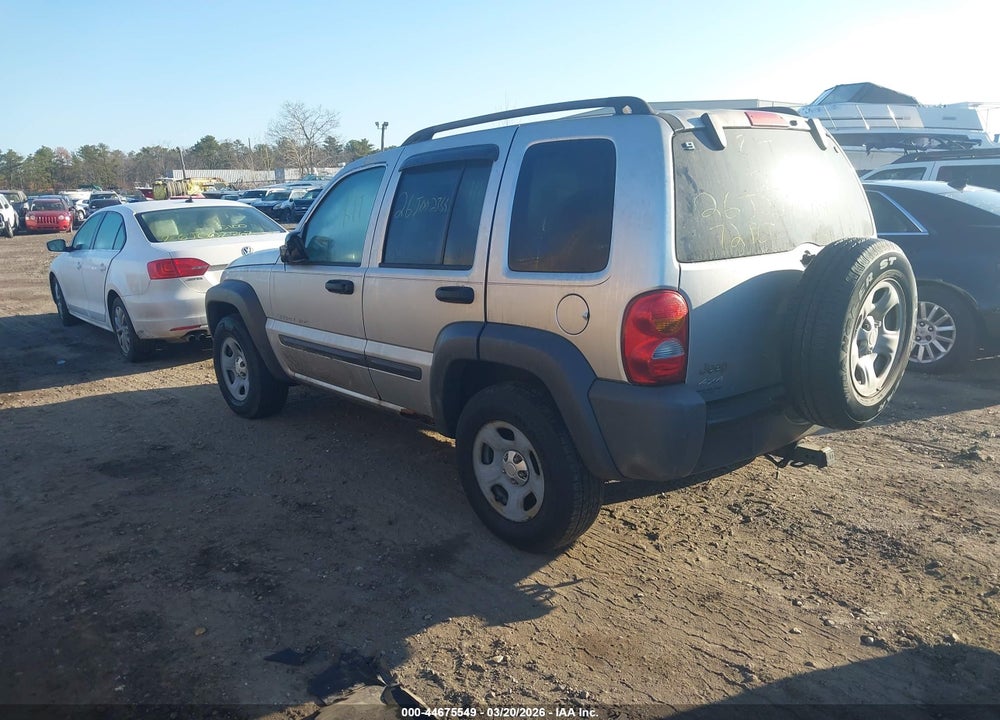 2003 JEEP LIBERTY SPORT VIN: 1J4GL48K63W645945