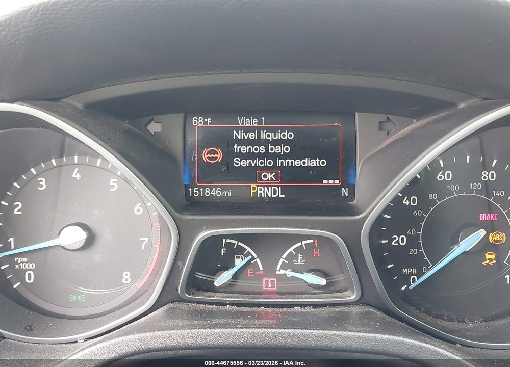 2017 FORD FOCUS SE VIN: 1FADP3K27HL278195