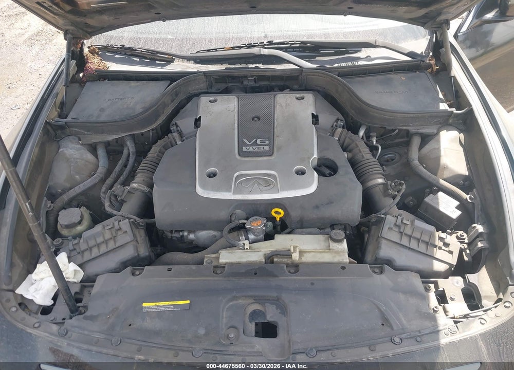 2011 INFINITI G37 JOURNEY VIN: JN1CV6AP6BM510154