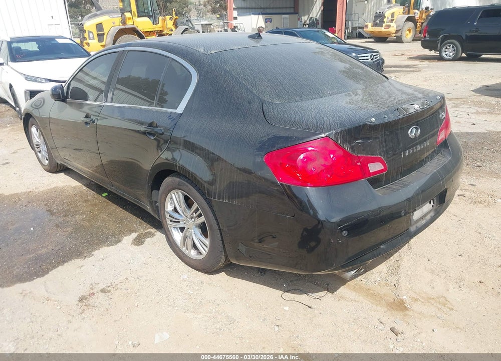2011 INFINITI G37 JOURNEY VIN: JN1CV6AP6BM510154