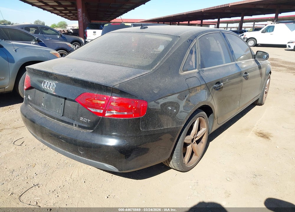 2010 AUDI A4 2.0T PREMIUM VIN: WAUAFAFL9AN032893