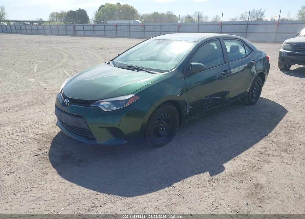2014 TOYOTA COROLLA LE VIN: 5YFBURHEXEP053710