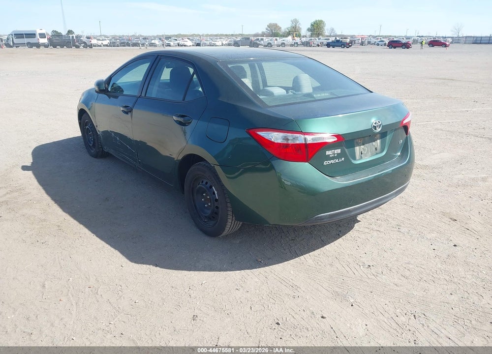 2014 TOYOTA COROLLA LE VIN: 5YFBURHEXEP053710