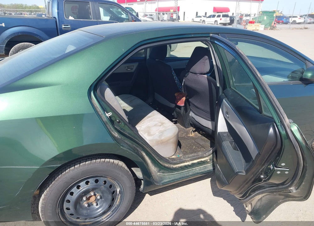 2014 TOYOTA COROLLA LE VIN: 5YFBURHEXEP053710