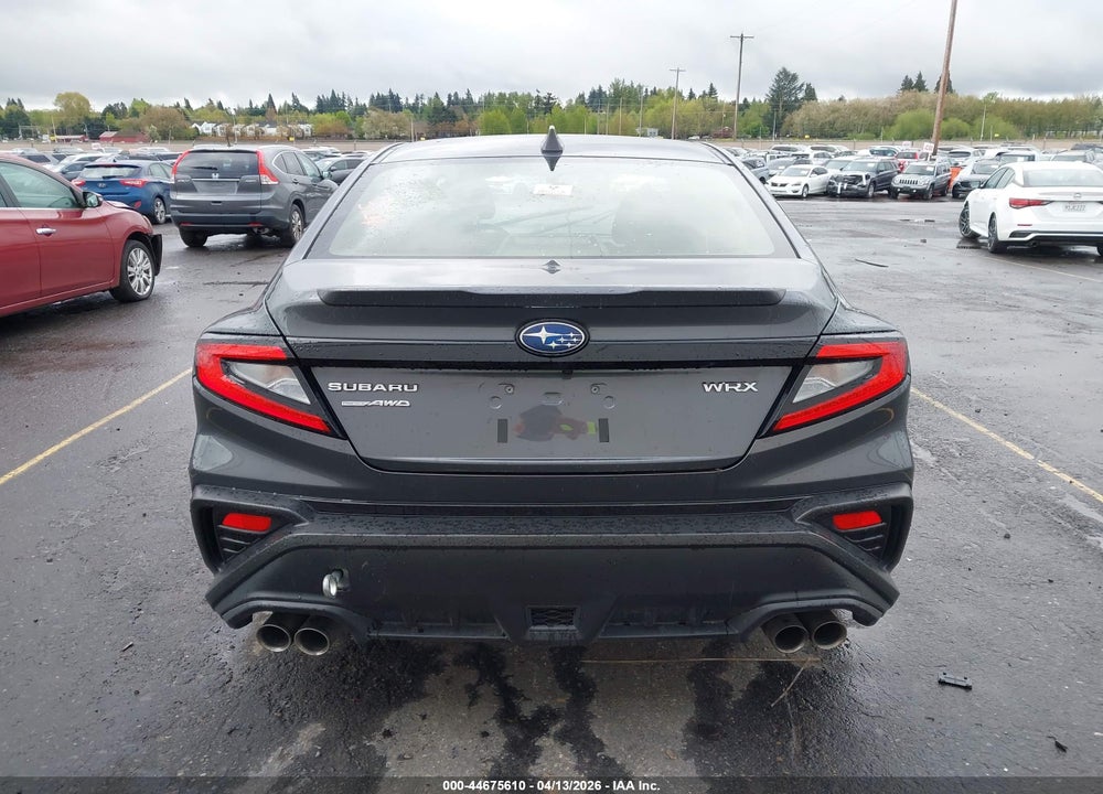2022 SUBARU WRX PREMIUM VIN: JF1VBAF62N9022155