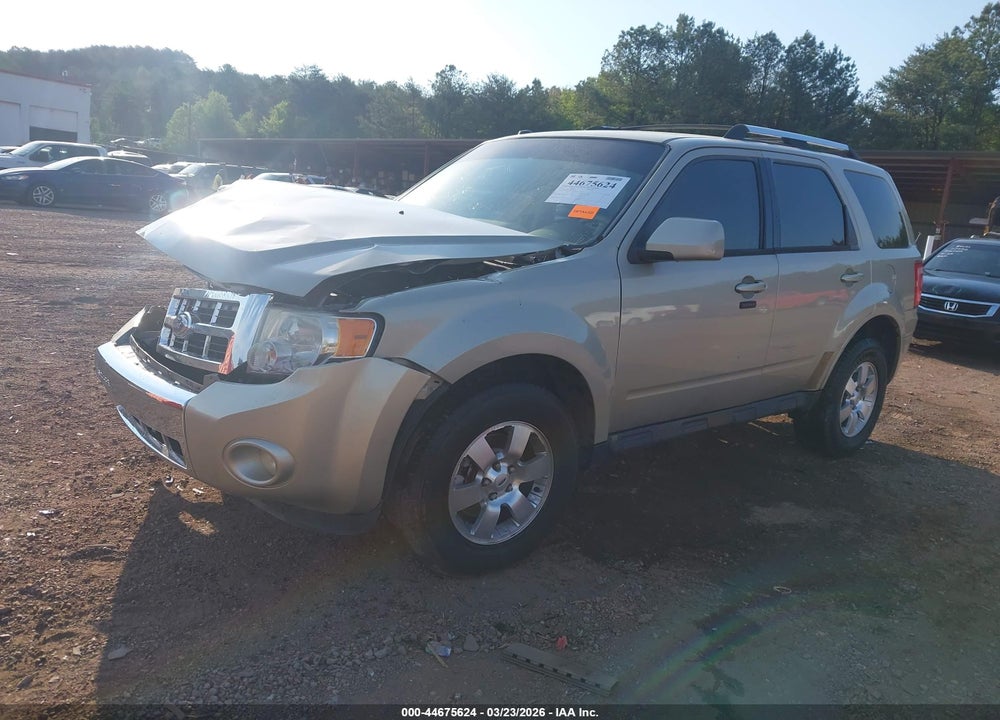 2012 FORD ESCAPE LIMITED VIN: 1FMCU0E7XCKB82866