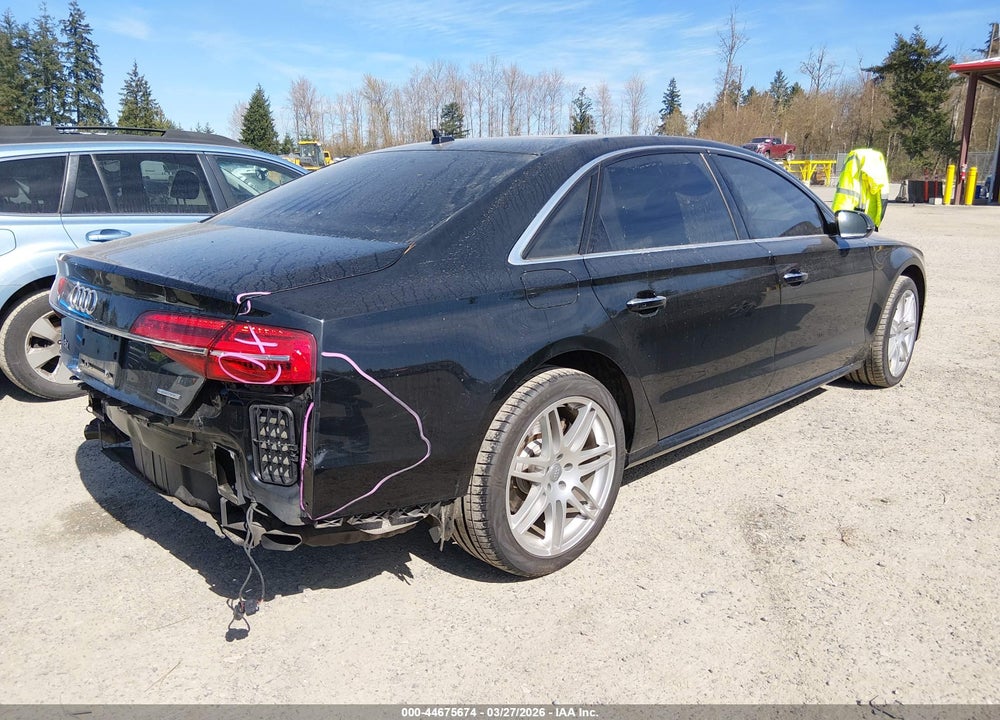 2017 AUDI A8 L 3.0T VIN: WAU44AFD4HN005672