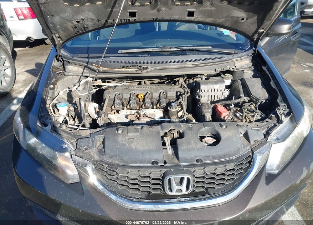 2013 HONDA CIVIC LX VIN: 19XFB2F52DE057316