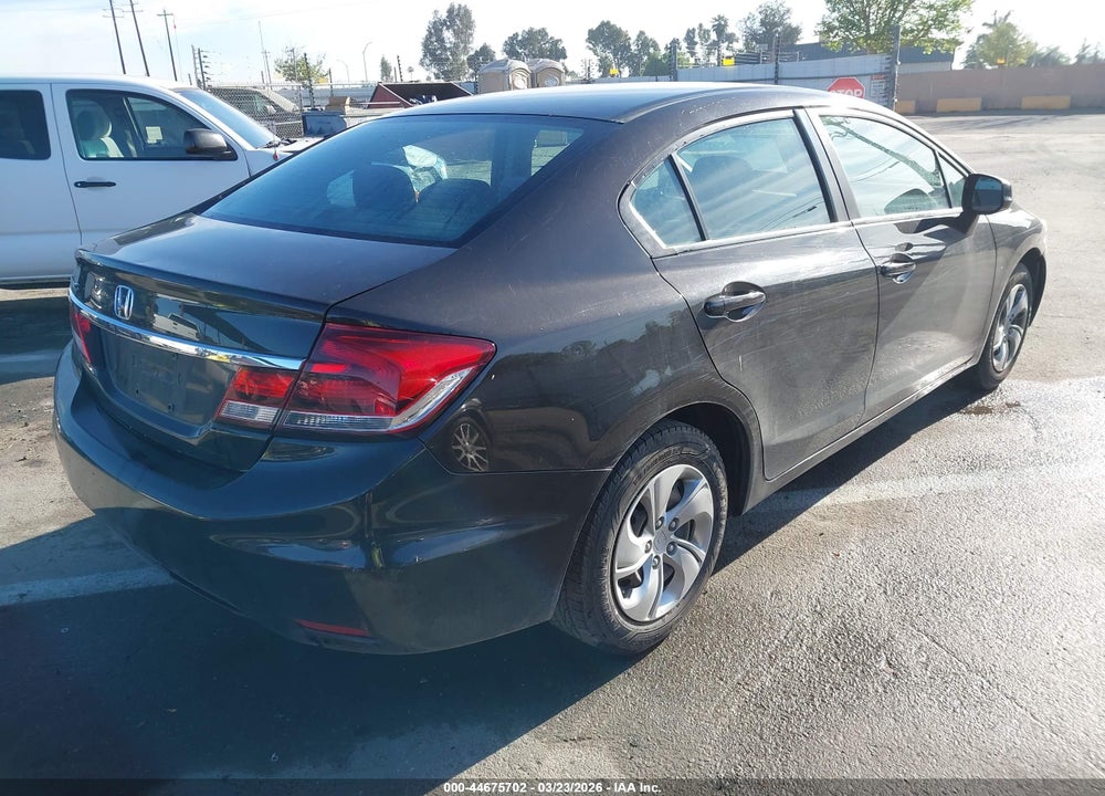 2013 HONDA CIVIC LX VIN: 19XFB2F52DE057316