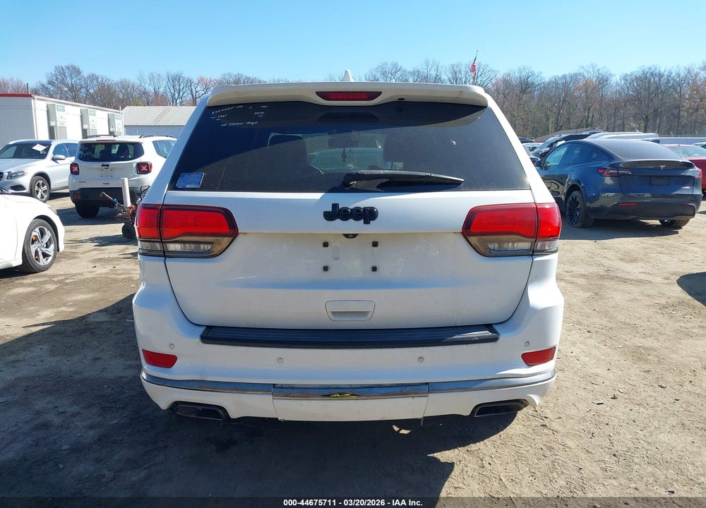 2015 JEEP GRAND CHEROKEE HIGH ALTITUDE VIN: 1C4RJECG6FC160417