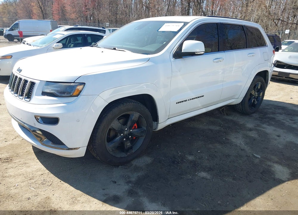 2015 JEEP GRAND CHEROKEE HIGH ALTITUDE VIN: 1C4RJECG6FC160417