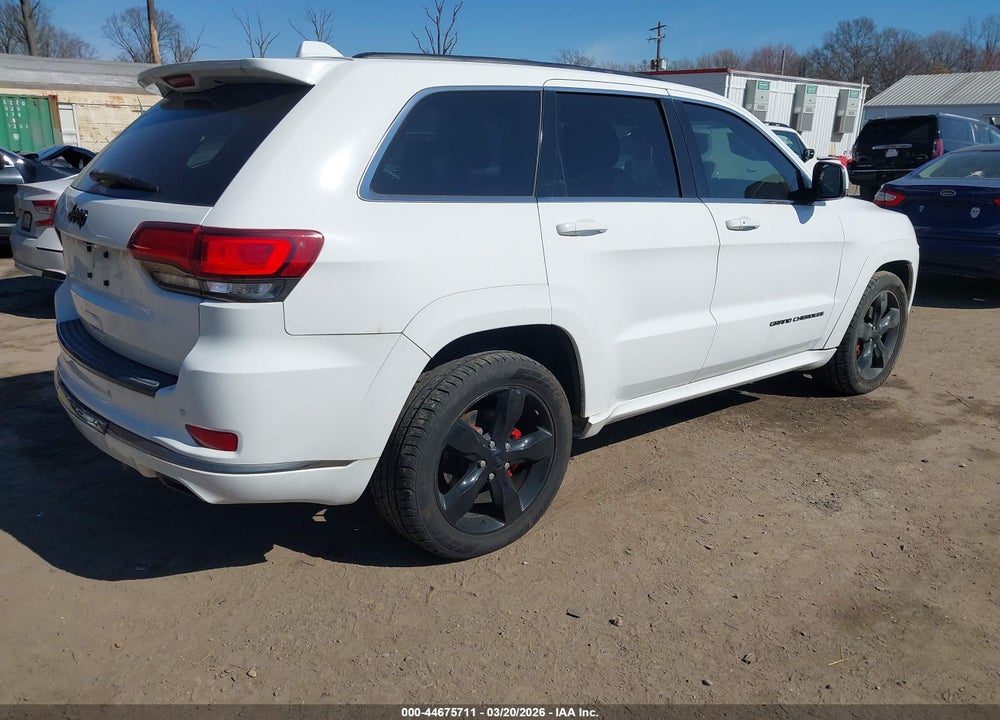 2015 JEEP GRAND CHEROKEE HIGH ALTITUDE VIN: 1C4RJECG6FC160417
