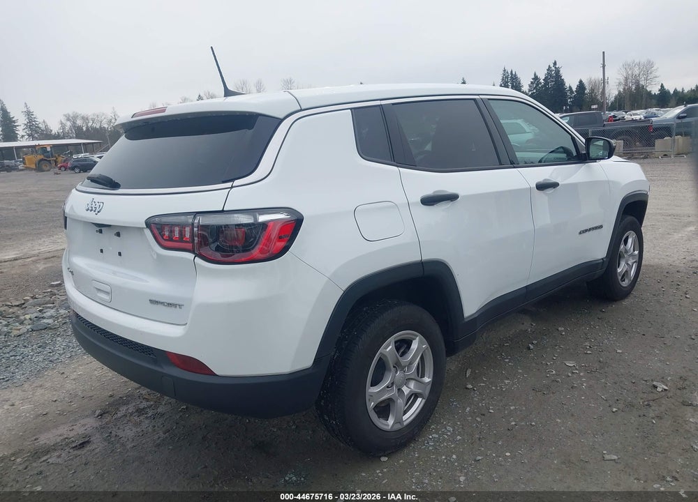 2022 JEEP COMPASS SPORT 4X4 VIN: 3C4NJDAB3NT164184