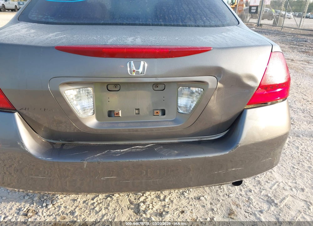 2007 HONDA ACCORD 2.4 EX VIN: 1HGCM56867A071544