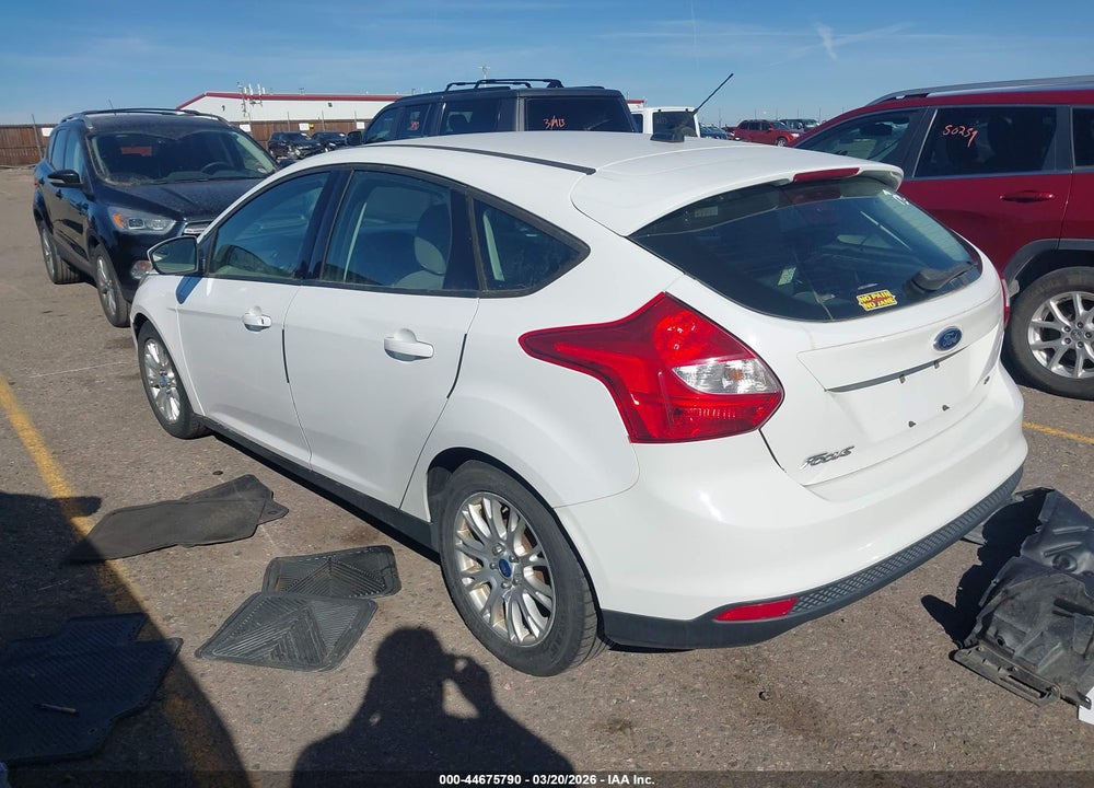 2012 FORD FOCUS SE VIN: 1FAHP3K20CL405850