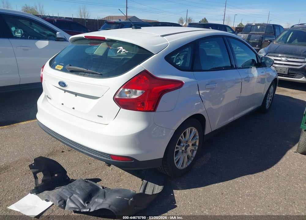 2012 FORD FOCUS SE VIN: 1FAHP3K20CL405850